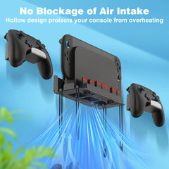 YONO Muurbeugel geschikt voor Nintendo Switch 2 - Wand Houder Accessoires - Zwart