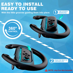 YONO Stuur Set - Geschikt voor Nintendo Switch 2 Joy-Con Controller - 2 Stuks
