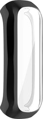 YONO Bumper geschikt voor Galaxy Fit 2 – Siliconen Case – Screenprotector Hoesje – Zwart
