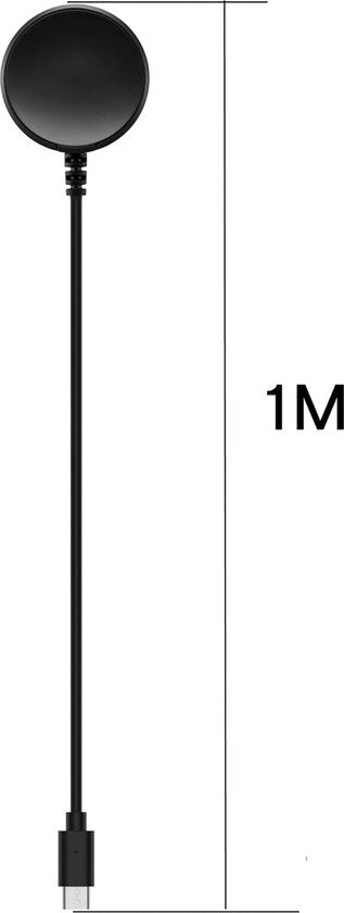 YONO Oplaadkabel geschikt voor Samsung Galaxy Watch - USB C Oplader - Watch 7 - 7 Ultra - 6 - Classic - 5 - Pro - 4 - 3 - Active 1 2 - Charger - 1 Meter