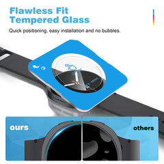 YONO Armor Case geschikt voor Samsung Watch 8 44mm - Zwart