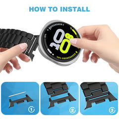 YONO 20mm Connectors geschikt voor Samsung Watch 8 - 3-Pack