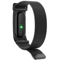 YONO Bandje geschikt voor Google Fitbit Air - Milanese - Zwart
