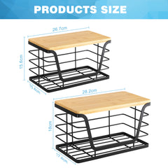 YONO Keuken Organizers Stapelbaar - 2 Stuks