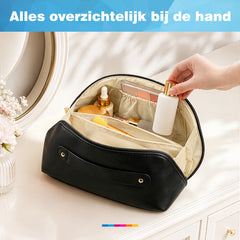 YONO Toilettas Dames - Make-up Tas - Cosmetica Organizer - Zwart