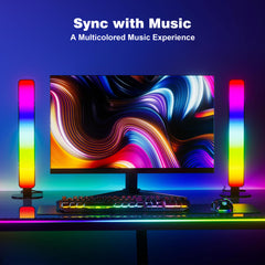 YONO Light Bar RGB - Gaming Monitor Verlichting - LED Lamp Sfeerverlichting - Bureau - Tafel - 2 Stuks