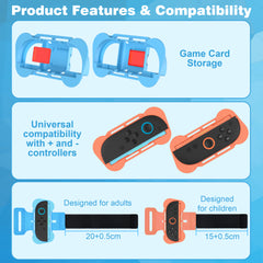 YONO Polsband Set - Geschikt voor Nintendo Switch 2 Joy-Con Controller - 2 Stuks
