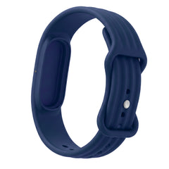 YONO Bandje geschikt voor Google Fitbit Air - Siliconen Sportbandje - Donkerblauw