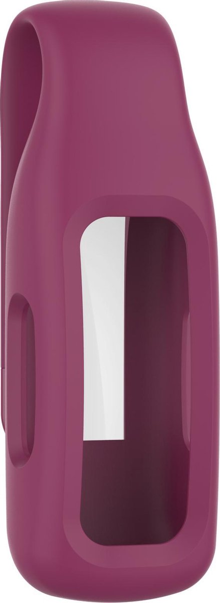 YONO Siliconen Clip geschikt voor Fitbit Inspire 2 / Ace 3 - Donkerrood