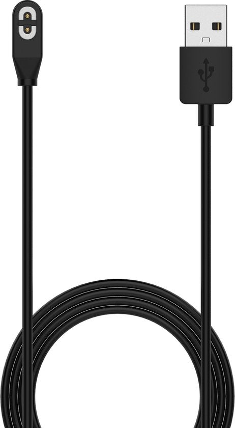 YONO Oplaadkabel geschikt voor Shokz OpenRun - Pro - Mini - 2 - OpenMove - OpenSwim - AfterShokz Aeropex AS800 - OpenComm - Usb Oplader Kabel - 1 Meter - Zwart