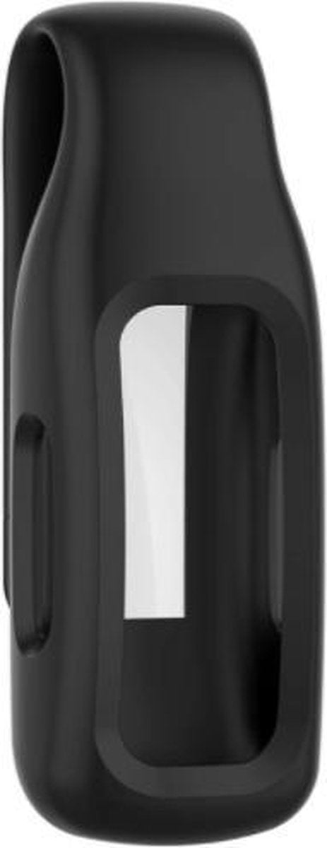 YONO Siliconen Clip geschikt voor Fitbit Inspire 2 / Ace 3 - Zwart