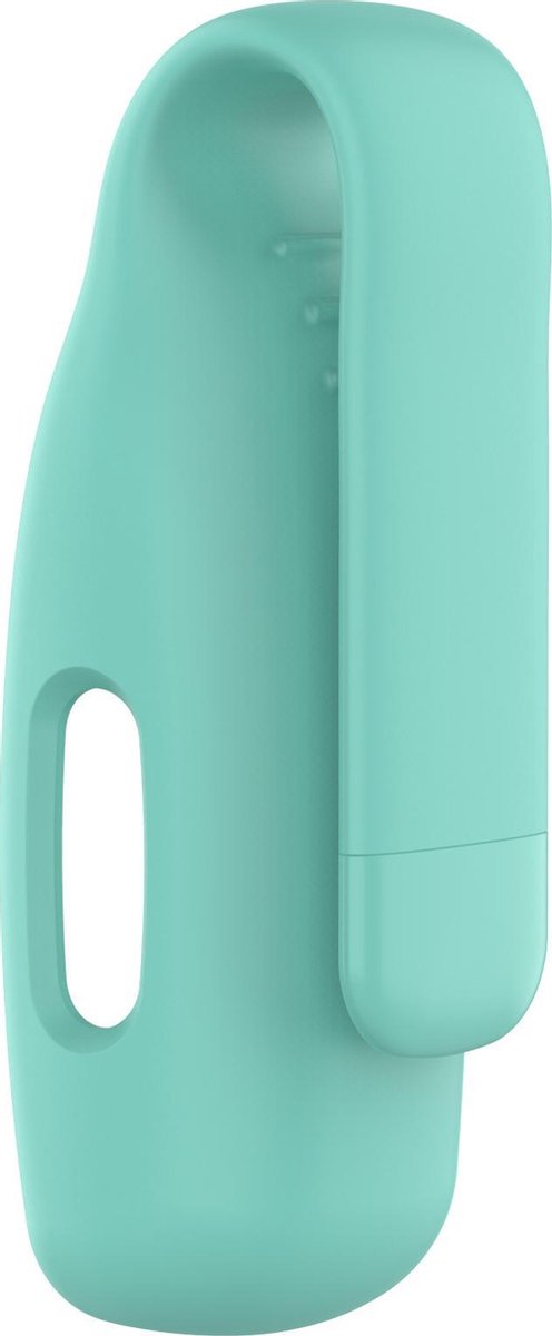 YONO Siliconen Clip geschikt voor Fitbit Inspire 2 / Ace 3 - Turquoise
