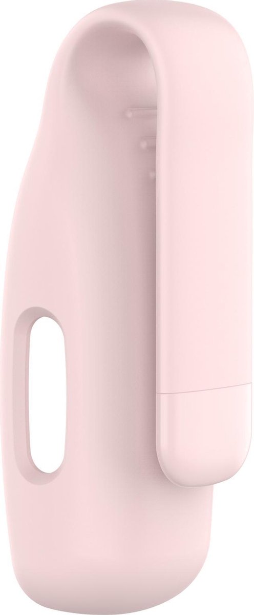 YONO Siliconen Clip geschikt voor Fitbit Inspire 2 / Ace 3 - Lichtroze