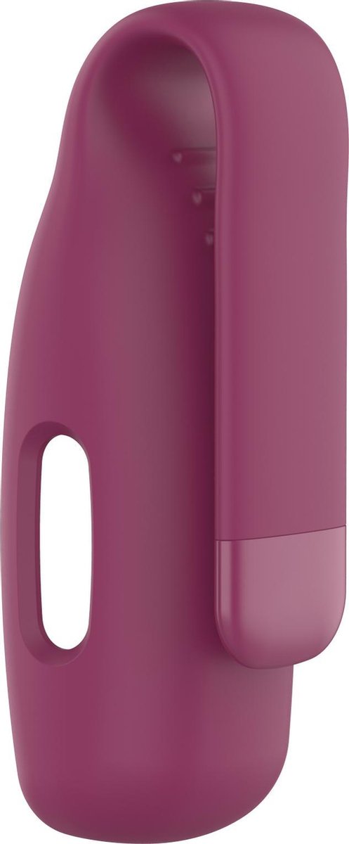 YONO Siliconen Clip geschikt voor Fitbit Inspire 2 / Ace 3 - Donkerrood