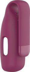 YONO Siliconen Clip geschikt voor Fitbit Inspire 2 / Ace 3 - Donkerrood