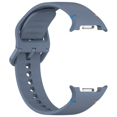 YONO Siliconen Samsung Galaxy Watch 8 Bandje - Leisteen - M/L