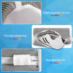YONO Waszak voor Schoenen - 2 Stuks - Schoen Waszak Wasmachine