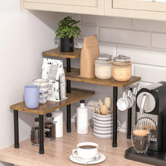 YONO Hoekrek Keuken Organizer - Hoekkastje - Hout