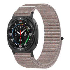 YONO Bandje Samsung Galaxy Watch 8 - 40/44mm - Classic - Nylon - Lichtroze