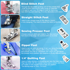 YONO Naaimachine Voetjes Set