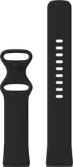 YONO Bandje geschikt voor Fitbit Versa 4 / 3 / Sense – Siliconen – Zwart – Large