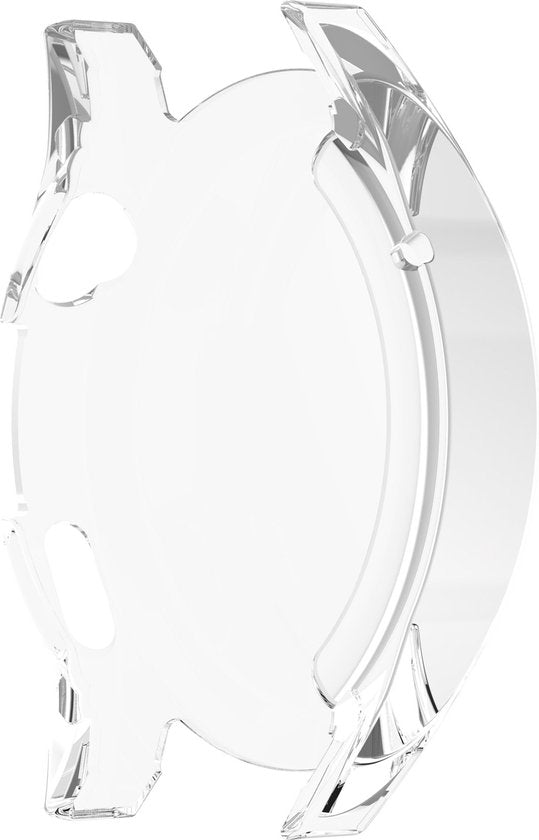 YONO Bumper geschikt voor Huawei Watch GT 3 - 46mm - Full Cover Soft Case - Hoesje - Transparant