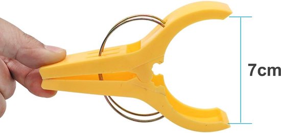 YONO Strandlaken Knijpers - Grote Handdoek Klemmen - Badlaken Clips - 16 Stuks
