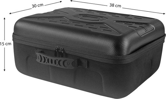 YONO Koffer geschikt voor Xbox Series X - Tas voor Console en Accessoires - Case - Draagtas - Zwart