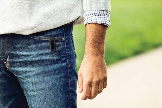 Zwarte Clip geschikt voor Fitbit Inspire en Inspire HR