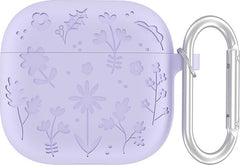 YONO Hoesje geschikt voor Airpods 4 - Case - Special Siliconen - Lila