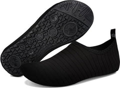 YONO Waterschoenen voor Volwassenen - Anti-Slip Zwemschoenen Dames en Heren - Zwart - Maat 38-39