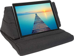 YONO Luxe Tablet Kussen - Houder Standaard Universeel geschikt voor iPad/Smartphone – Leeskussen – Boekstandaard – Zwart