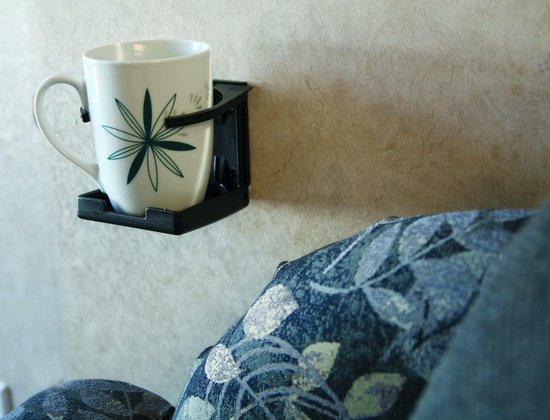 YONO Bekerhouder Inbouw geschikt voor Boot - Vrachtwagen - Inklapbaar & Verstelbaar - Auto - Cup Holder - Zwart