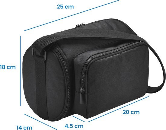 YONO Case geschikt voor Sonos Move / Move 2 - Bescherm Hoes met Draagriem - Zwart