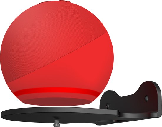 YONO Wandplank voor Smart Speaker - Wall Mount Universeel - Muurbeugel Houder Zwevend - Geschikt Voor Sonos Play / Google Nest Home Mini / Apple Homepod / Amazon Echo / IP Camera / Wifi Router - Zwart