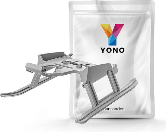 YONO Landingsgestel geschikt voor DJI Mini 4 Pro - Landing Gear Accessoires Opvouwbaar - Lichtgrijs
