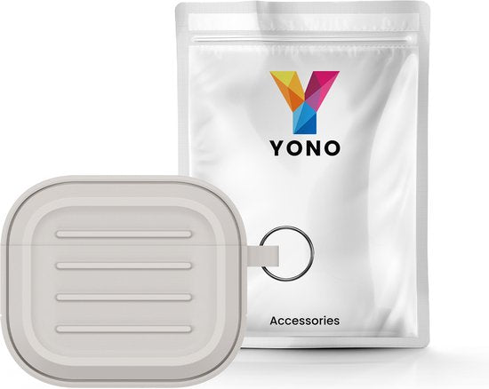 YONO Hoesje geschikt voor Apple Airpods 3 - Army Case - Beige