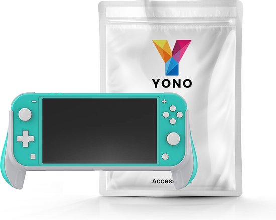 YONO Controller Case geschikt voor Nintendo Switch LITE - Ergonomische Grip Console Hoesje - Beschermhoes Accessoires - Turquoise