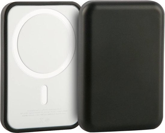 YONO Siliconen Case geschikt voor Apple Magsafe Battery Pack - Back Cover Hoesje - Beschermhoes - Zwart