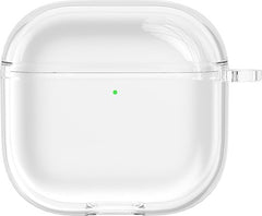 YONO Hoesje geschikt voor Airpods 4 - Case - Siliconen - Transparant