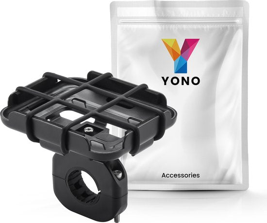 YONO Stuurbevestiging geschikt voor JBL Go 4 3 2 - Handlebar Mount - Houder voor Fiets - Zwart