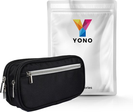 YONO Pennen Etui Large - Pennenzak voor Kinderen en Volwassenen - Schooletui voor Jongens en Meisjes - Back To School - Zwart