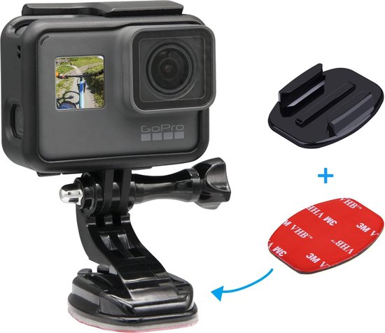 YONO Helmet Front Mount geschikt voor GoPro - Action Camera - Adapter Accessoires