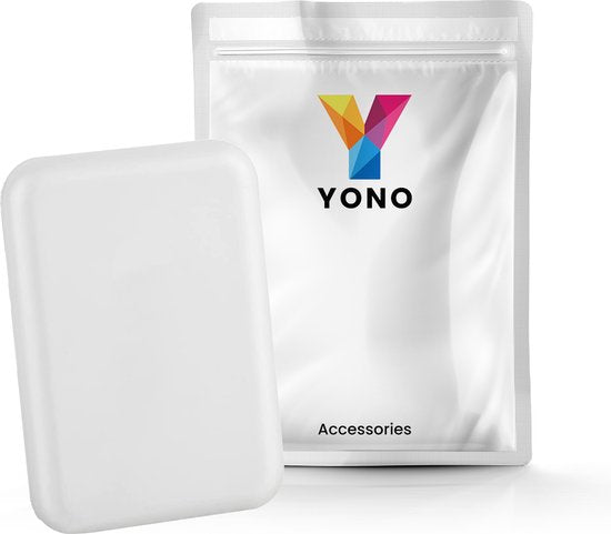 YONO Siliconen Case geschikt voor Apple Magsafe Battery Pack - Back Cover Hoesje - Beschermhoes - Transparant