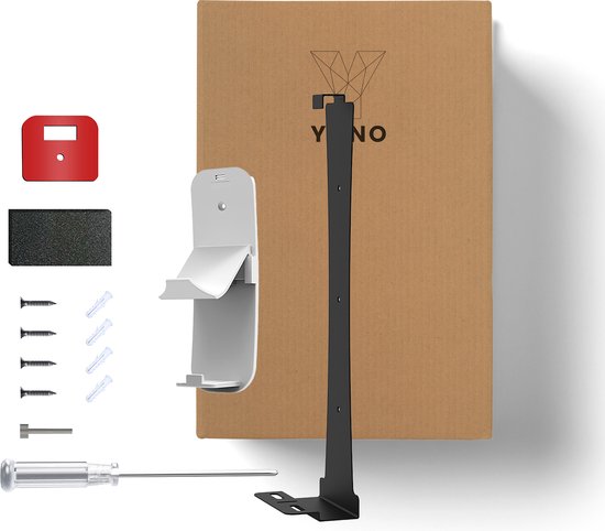 YONO Muurbeugel geschikt voor Playstation 5 SLIM - Wall Mount Beugel Houder voor PS5 en Accessoires - Zwart