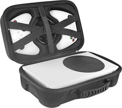 YONO Koffer geschikt voor Xbox Series S - Tas voor Console en Accessoires - Case - Draagtas - Zwart