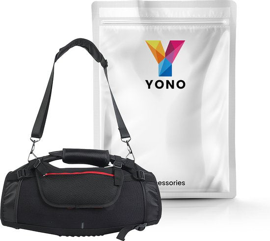 YONO Bescherm Hoes met Schouderband geschikt voor JBL Boombox 3 / Boombox 3 Wi-Fi - Travel Case - Zwart