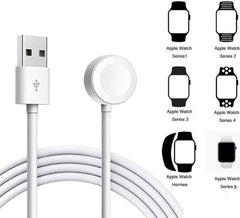YONO Oplader geschikt voor Apple Watch - Oplaadkabel - Charger - Accessoires - Wit
