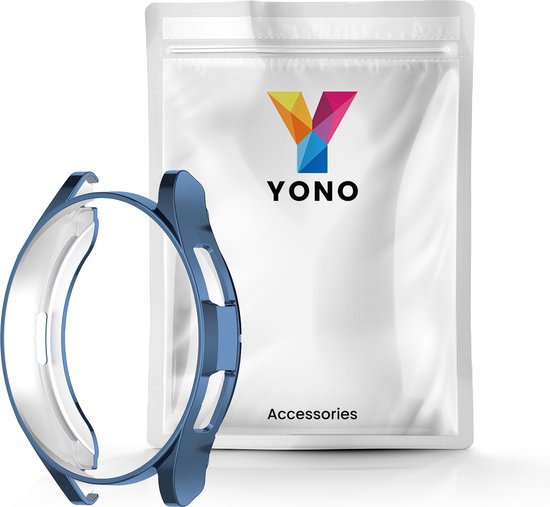 YONO Bumper geschikt voor Samsung Galaxy Watch 6 Classic - 47mm - Hoesje - Case - Blauw