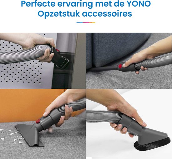 YONO Flexibele Slang Geschikt Voor Dyson V15 / V11 / V10 / V8 / V7 Steelstofzuiger - Stofzuigerslang Uitrekbaar Verlengstuk - Stofzuiger Accessoires Onderdelen